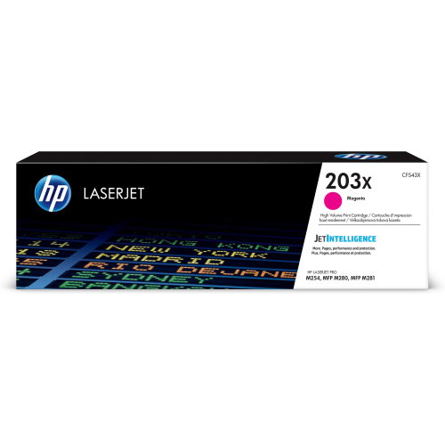 HP 203X TONER 2.500 PAG MAGENTA
